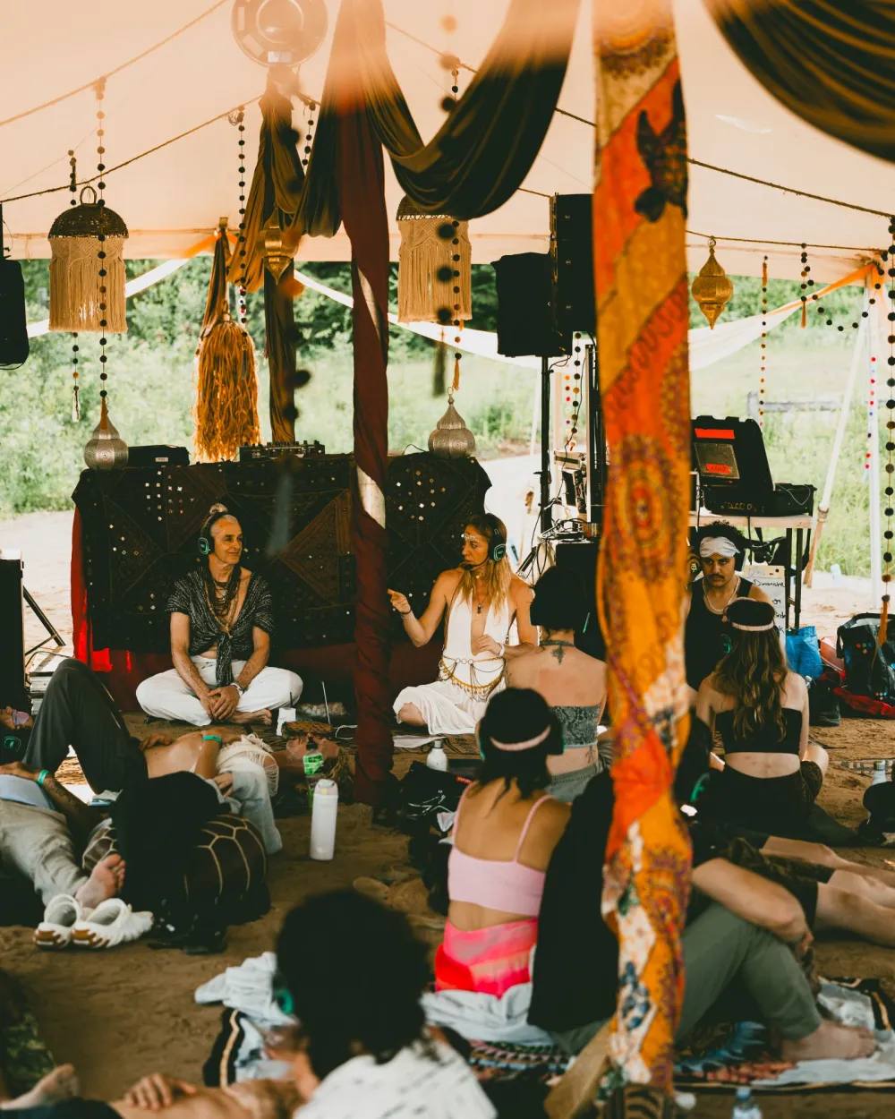 Cercle de femmes au Village Intentions